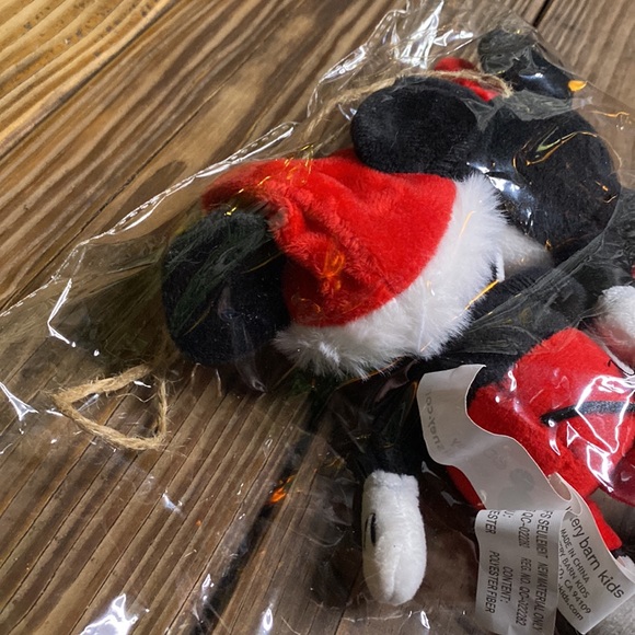 Pottery Barn Kids Disney Mickey Mouse & Minnie Mouse Plush Ornaments- Set of Two - Picture 7 of 10